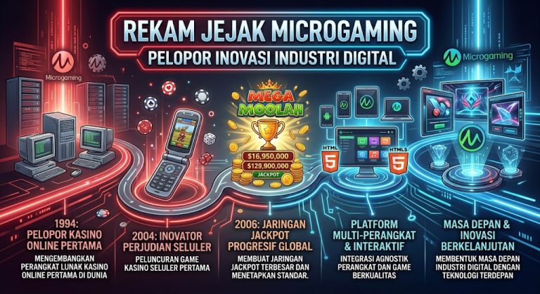 Rekam Jejak Microgaming Sebagai Pelopor Inovasi Industri Digital